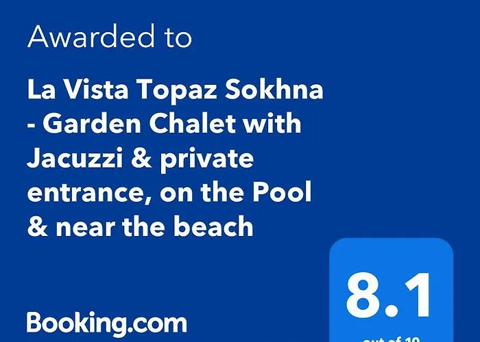 La Vista Topaz Sokhna - Garden With Jacuzzi & Private Entrance, On The Pool & Near The Hébergement de vacances Ain Sukhna